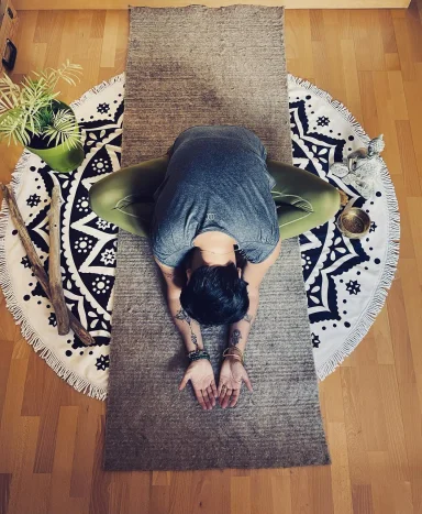 Portrait professionnel de Carine Viguié, Yoga