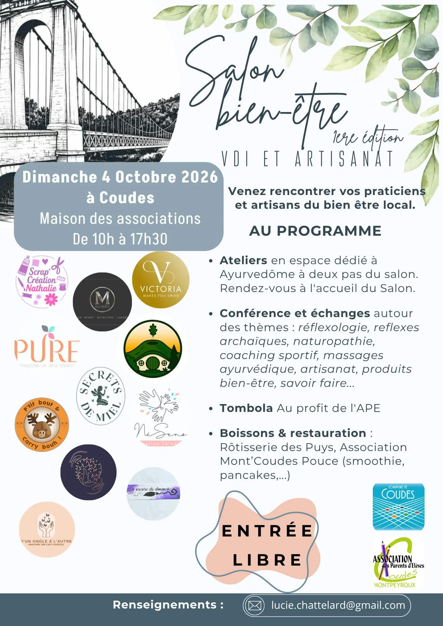 Affiche de l'événement Salon Bien-Être de Coudes