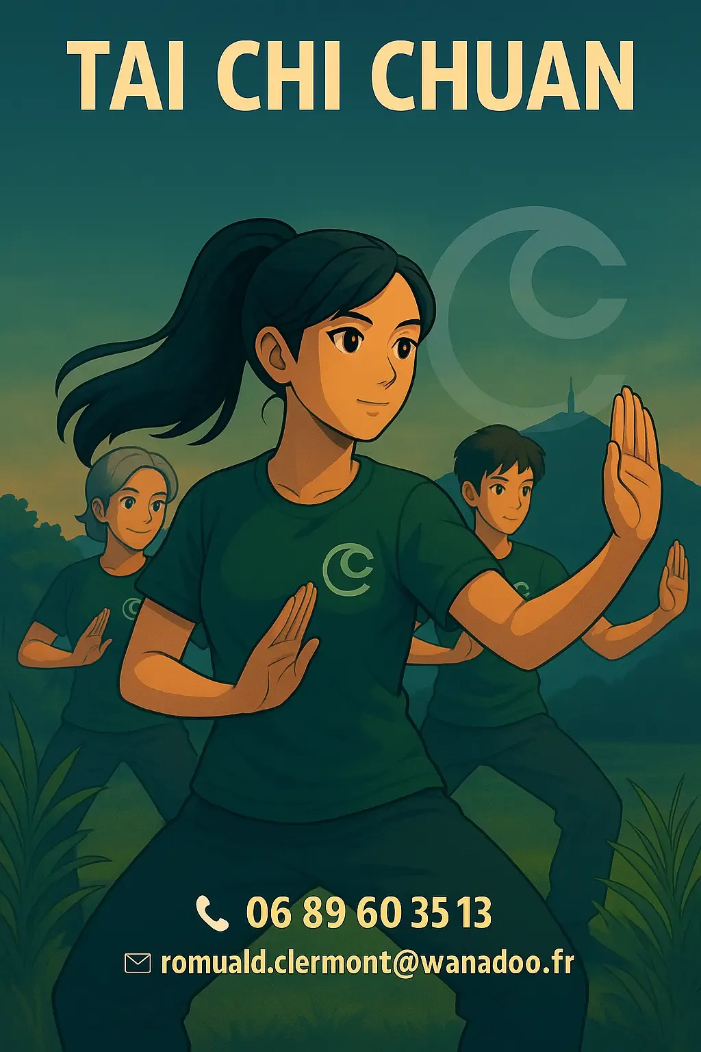 Illustration pour Cours de Tai Chi Chuan