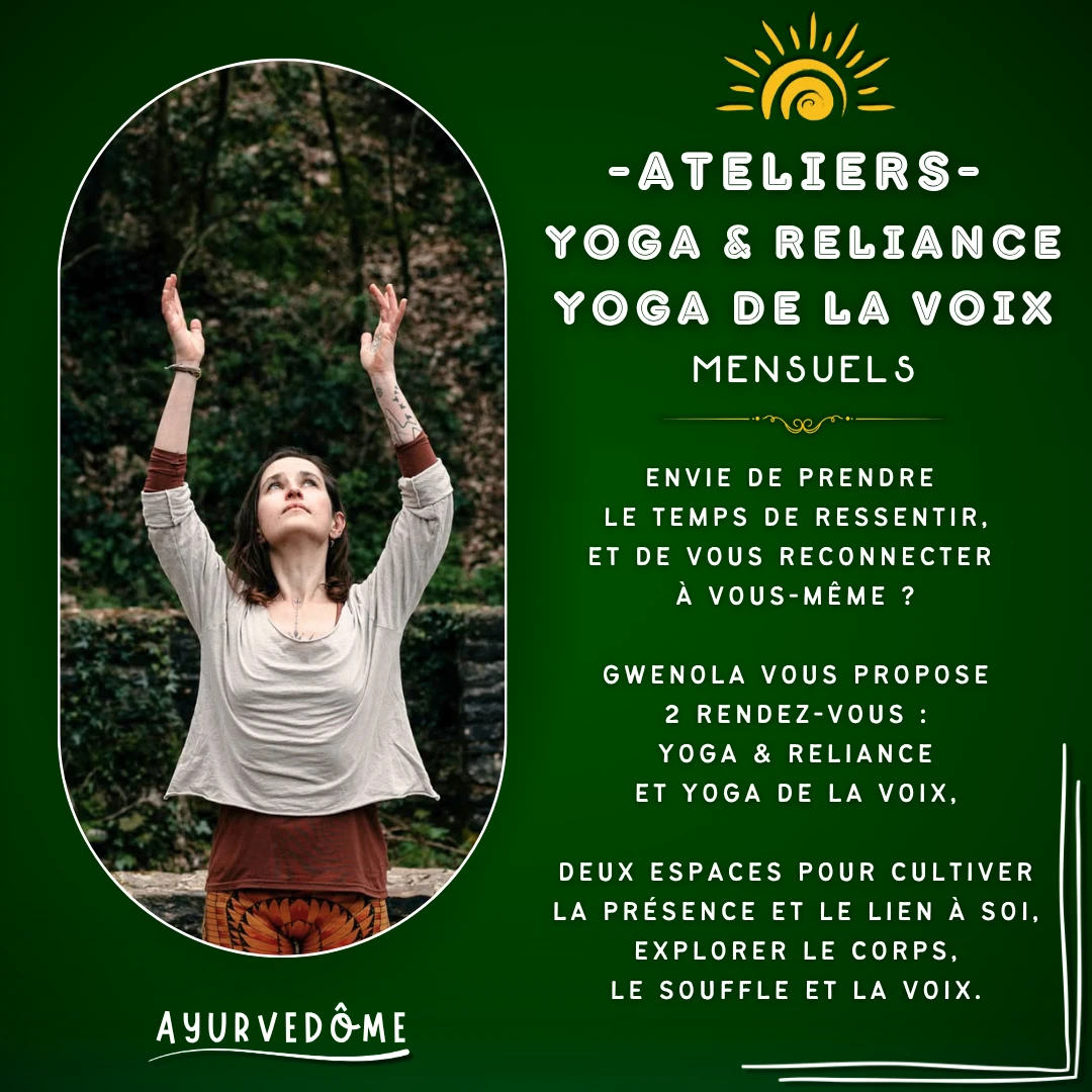 Illustration pour Atelier Yoga de la Voix