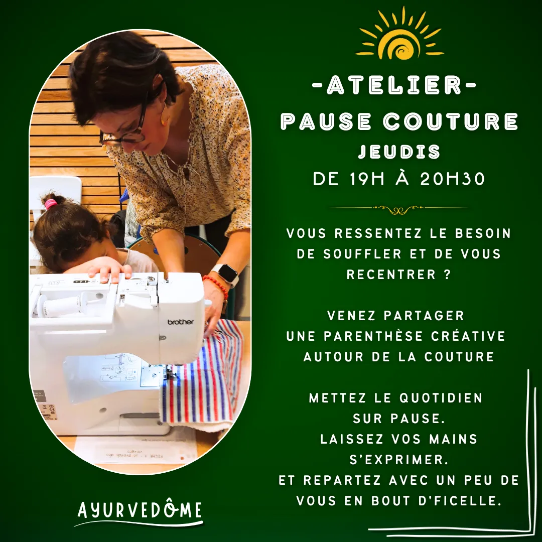 Affiche de l'événement Pauses Couture