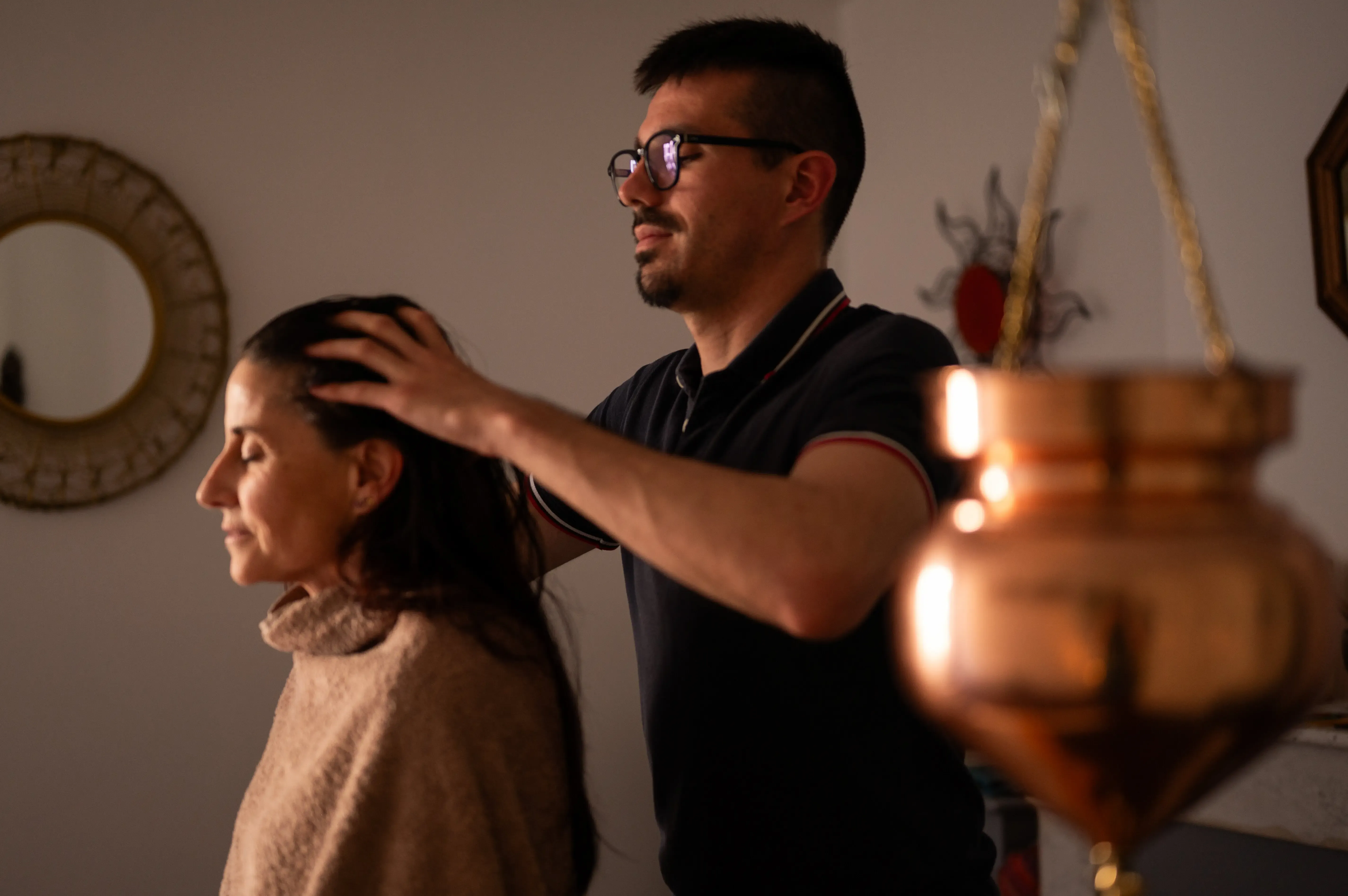 Illustration pour Massage Traditionnel